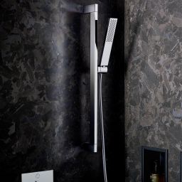 Hansgrohe Pulsify E zestaw prysznicowy ścienny chrom 24370000