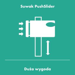 Hansgrohe Unica Pulsify S drążek prysznicowy 90 cm biały mat 24401700