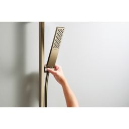 Hansgrohe Unica drążek prysznicowy 65 cm z wężem brąz szczotkowany 24404140