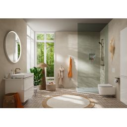 Hansgrohe Unica drążek prysznicowy 90 cm z wężem brąz szczotkowany 24405140