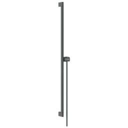 Hansgrohe Unica drążek prysznicowy 90 cm z wężem czarny chrom szczotkowany 24405340