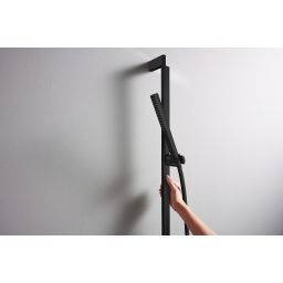 Hansgrohe Unica drążek prysznicowy 90 cm z wężem czarny mat 24405670