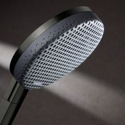 Hansgrohe Raindance Alive S zestaw prysznicowy podtynkowy termostatyczny z deszczownicą czarny 24630670