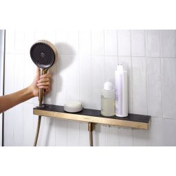 Hansgrohe Rainfinity dysza z półką prysznicową brąz szczotkowany 26243140