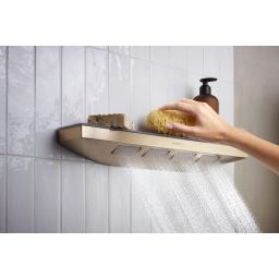 Hansgrohe Rainfinity dysza z półką prysznicową brąz szczotkowany 26243140