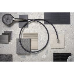 Hansgrohe Designflex wąż prysznicowy 160 cm czarny chrom szczotkowany 28260340