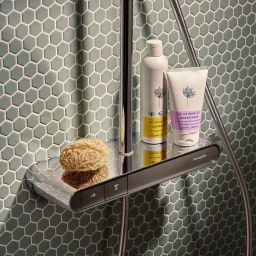 Hansgrohe Activera S zestaw prysznicowy ścienny termostatyczny z deszczownicą chrom 28638000