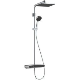 Hansgrohe Activera Q zestaw prysznicowy ścienny termostatyczny z deszczownicą chrom 28649000