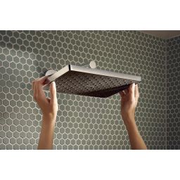 Hansgrohe Activera Q głowica prysznicowa 29x18 cm prostokątna chrom-czarna 28739000