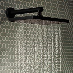 Hansgrohe Activera Q głowica prysznicowa 29x18 cm prostokątna czarna 28739670