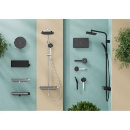 Hansgrohe Activera Q głowica prysznicowa 29x18 cm prostokątna czarna 28739670