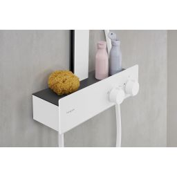 Hansgrohe Rainfinity ShowerTablet zestaw prysznicowy ścienny termostatyczny EcoSmart biały mat 28742700