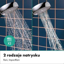 Hansgrohe Activera Select S zestaw prysznicowy ścienny chrom 28863000