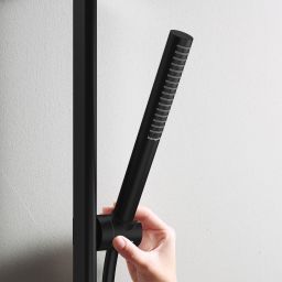 Hansgrohe Pulsify S słuchawka prysznicowa EcoSmart czarny mat 24125670
