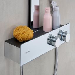 Hansgrohe Rainfinity ShowerTablet zestaw prysznicowy ścienny termostatyczny EcoSmart chrom 28742000