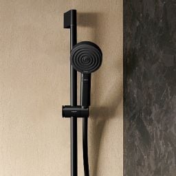 Hansgrohe Unica Pulsify S drążek prysznicowy 90 cm czarny mat 24401670