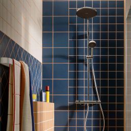 Hansgrohe Activera S zestaw prysznicowy ścienny termostatyczny z deszczownicą chrom 28078000