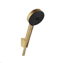 Hansgrohe Crometta zestaw prysznicowy podtynkowy z deszczownicą złoty  szczotkowany 88002392