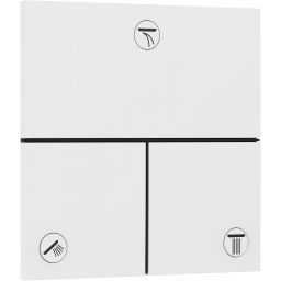 Hansgrohe ShowerSelect Comfort E zawór podtynkowy odcinający biały mat 15573700