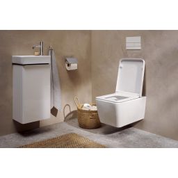 Hansgrohe EluPura Q deska sedesowa biały 60198450