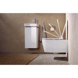 Hansgrohe EluPura S deska sedesowa wolnoopadająca SoftClose QuickRelease Slim biały 60200450
