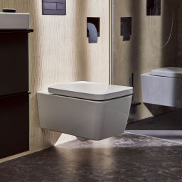Hansgrohe EluPura Q miska WC z deską wolnoopadającą wisząca bez kołnierza biały połysk 60293450