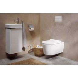 Hansgrohe EluPura S miska WC wisząca bez kołnierza spłukiwanie wirowe biały 61114450