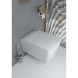 Hansgrohe EluPura Q miska WC z deską wolnoopadającą wisząca bez kołnierza biały 61117450