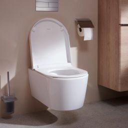 Hansgrohe EluPura S miska WC wisząca bezkołnierzowa AquaFall Flush SmartClean biały 61118450