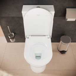 Hansgrohe EluPura Original S miska WC stojąca bez kołnierza biały połysk 61165450