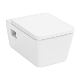 Hansgrohe EluPura Original Q miska WC z deską wolnoopadającą wisząca bez kołnierza biały połysk 61182450