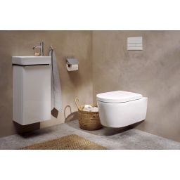 Hansgrohe EluPura S miska WC wisząca bezkołnierzowa AquaFall Flush HygieneEffect biały 62020450