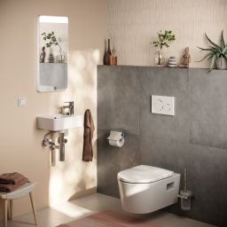 Hansgrohe EluPura Original S miska WC z deską wolnoopadającą wisząca bez kołnierza biały połysk 62050450