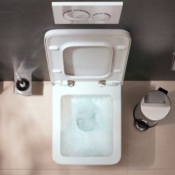 Hansgrohe EluPura Original Q miska WC z deską wolnoopadającą wisząca bez kołnierza biały połysk 62051450