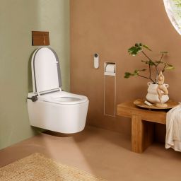 Hansgrohe LavaPura Element S miska WC z funkcją bidetu biała 63021450