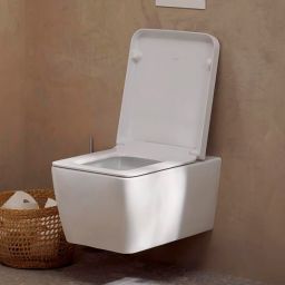 Hansgrohe EluPura Q miska WC z deską wolnoopadającą wisząca bez kołnierza biały 61117450