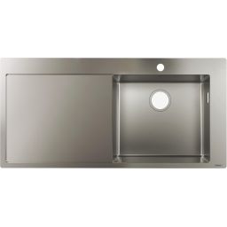 Hansgrohe S 71 zlewozmywak stalowy 104,5x51 cm 43306800