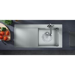Hansgrohe S 71 zlewozmywak stalowy 104,5x51 cm 43306800