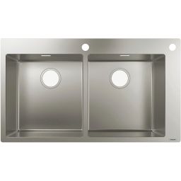 Hansgrohe ShowerTablet zlewozmywak stalowy 86,5x50 cm 43311800