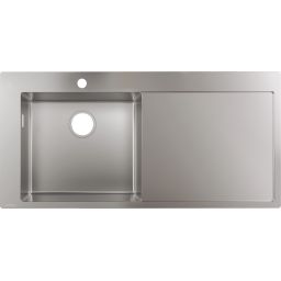 Hansgrohe S 71 zlewozmywak stalowy 104,5x51 cm 43331800