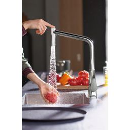 Hansgrohe S 71 zlewozmywak stalowy 45,2x40 cm stal 43426800