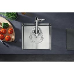 Hansgrohe S 71 zlewozmywak stalowy 45,2x40 cm stal 43426800