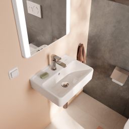 Hansgrohe Xanuia Q umywalka 45x34 cm prostokątna ścienna biała 60130450