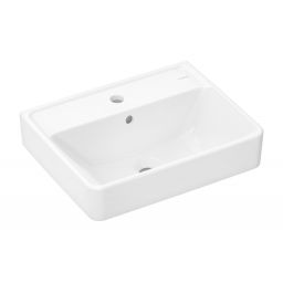 Hansgrohe Xanuia Q umywalka 50x39 cm prostokątna ścienna biała 60131450