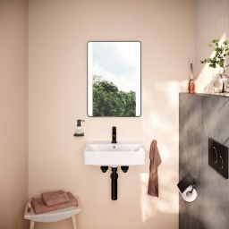 Hansgrohe Xanuia Q umywalka 50x39 cm prostokątna ścienna biała 60131450