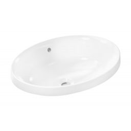 Hansgrohe Xuniva D umywalka 55x40 cm wpuszczana w blat biały 60156450