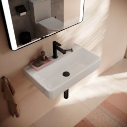 Hansgrohe Xanuia Q umywalka 65x39 cm prostokątna ścienna Compact biała 60219450