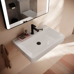 Hansgrohe Xanuia Q umywalka 70x48 cm prostokątna ścienna biała 60223450