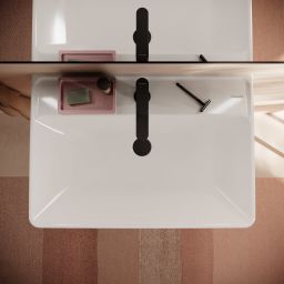 Hansgrohe Xanuia Q umywalka 70x48 cm prostokątna ścienna biała 60223450