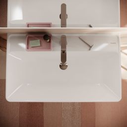 Hansgrohe Xanuia Q umywalka 80x48 cm prostokątna ścienna biała 60225450